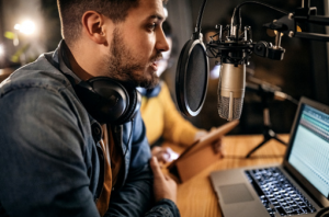 podcast session
